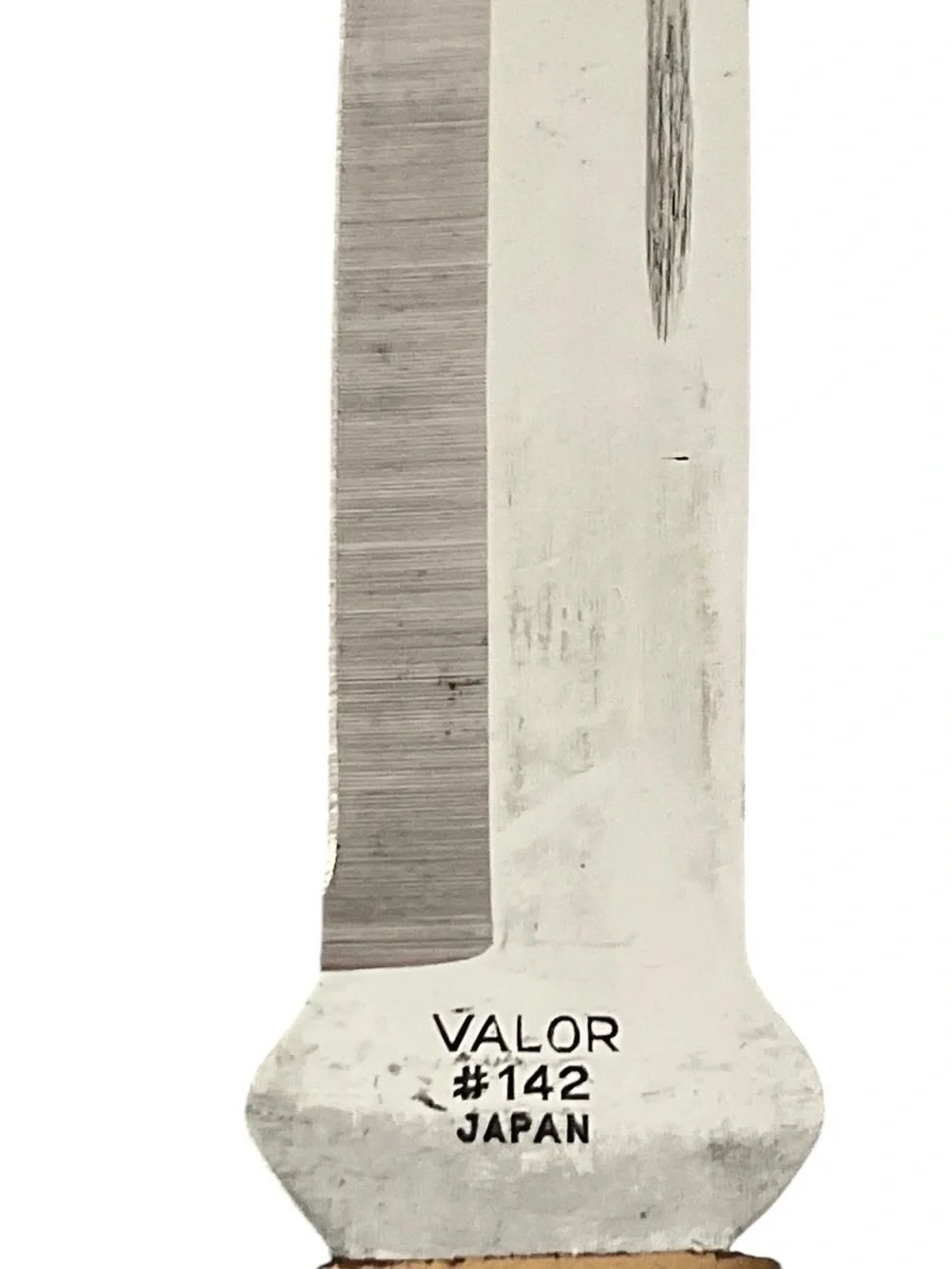 Vintage Valor #142 Knife Fixed Blade Survival Camping Hunting Japan & Sheath